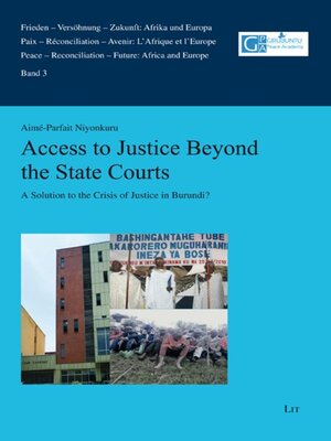 cover image of Access to Justice Beyond the State Courts